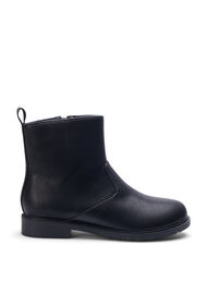 Wide fit - Chelsea leather boot, Black, Packshot