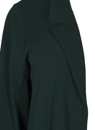 Zizzifashion FLASH - Long blazer with pockets, Scarab, Packshot image number 2