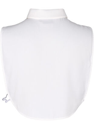 Zizzifashion Loose collar with glittery buttons, White, Packshot image number 1