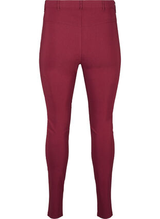 Zizzifashion Tight-fitting trousers with zip details, Port Royal, Packshot image number 1