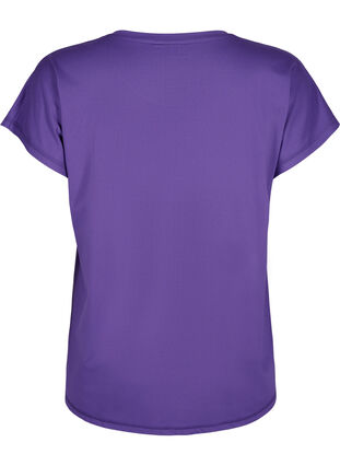 Zizzifashion Short-sleeved training t-shirt, Heliotrope, Packshot image number 1