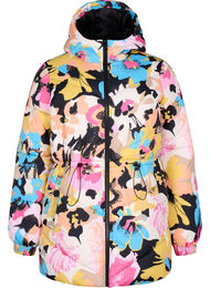 Colourful jacket with hood, Multi Color, Packshot