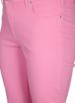 Zizzifashion Close-fitting Emily capri trousers, Rosebloom, Packshot image number 2