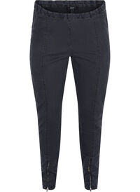 Jeggings with zip detail