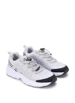 Zizzifashion Wide fit - Sneakers with elastic laces, Vapor Blue, Packshot image number 1