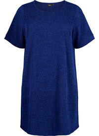 T-shirt dress with pockets and short sleeves