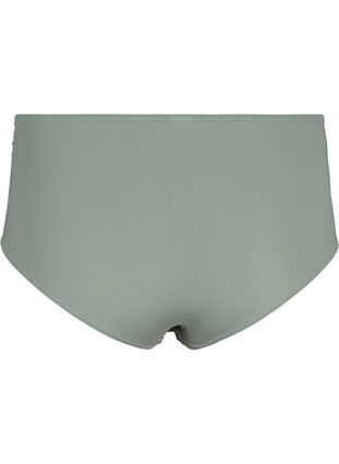 Zizzifashion Hipster briefs with embroidery and regular waist, Iceberg Green, Packshot image number 1