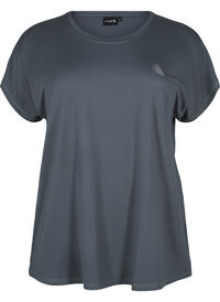 Solid-coloured workout T-shirt