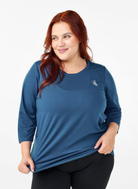 Sports top with 3/4 sleeves, Poseidon, Model