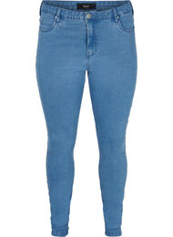 High-waisted super slim Amy jeans , Light blue, Packshot