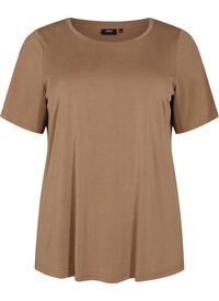 T-shirt in TENCEL™ Modal with round neck