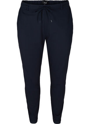 Zizzifashion Cropped Maddison trousers, Night Sky, Packshot image number 0