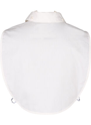 Zizzifashion Loose collar with beads, Bright White, Packshot image number 1