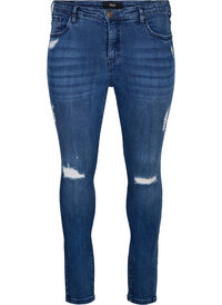 Super slim Amy jeans with wear details