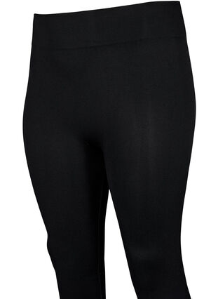 Zizzifashion Seamless basic leggings, Black, Packshot image number 3