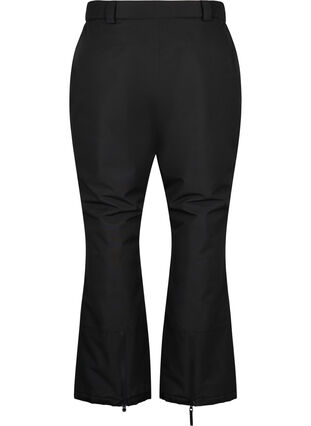 Zizzifashion Ski trousers with pockets and adjustable waist, Black, Packshot image number 1