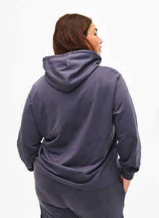 Zizzifashion Sweat hoodie, Ombre Blue, Model image number 1