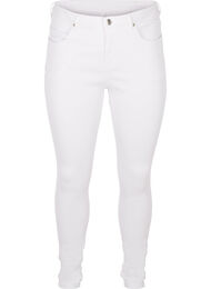 Super slim Amy jeans with high waist, White, Packshot