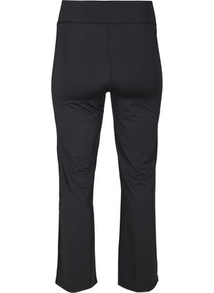 Zizzifashion Flared workout bottoms, Black, Packshot image number 1