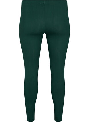 Zizzifashion Basic viscose leggings, Scarab, Packshot image number 1