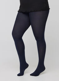 100 denier tights, Night Sky, Model