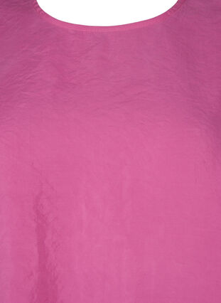 Zizzifashion Blouse in TENCEL™ Modal with embroidery details, Phlox Pink, Packshot image number 2