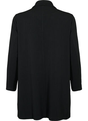 Zizzifashion FLASH - Long blazer with pockets, Black, Packshot image number 1