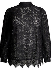 Best price - Lace blouse with bow detail