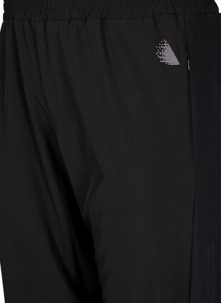 Zizzifashion Lightweight training trousers with pockets, Black, Packshot image number 2