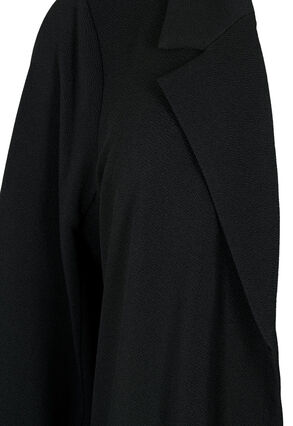 Zizzifashion FLASH - Long blazer with pockets, Black, Packshot image number 2