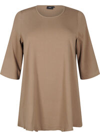 A-shape tunic with 3/4 sleeves