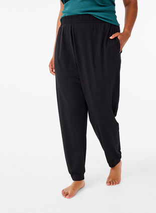 Zizzifashion Cotton pajamas, Black, Model image number 2