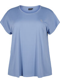 Solid-coloured workout T-shirt