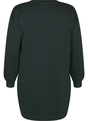 Zizzifashion Long sweatshirt with colourblock, Scarab Color Block, Packshot image number 1