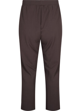 Zizzifashion FLASH - Straight fit trousers, Chocolate Brown, Packshot image number 1