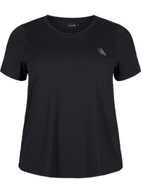 Slim fit training T-shirt with round neck