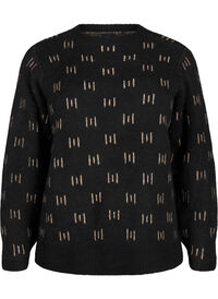 Patterned pullover