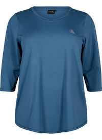 Training blouse with 3/4 sleeves