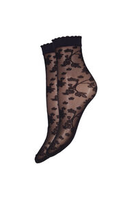 2-pack ankle socks with lace