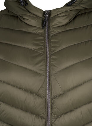 Zizzifashion Lightweight jacket with hood, Beluga, Packshot image number 2