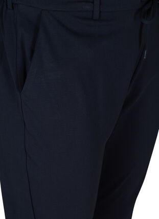 Zizzifashion Cropped Maddison trousers, Night Sky, Packshot image number 2