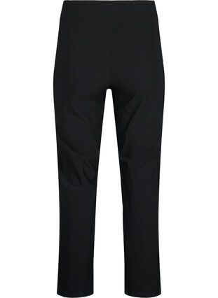 Zizzifashion Stretchy pants in viscose, Black, Packshot image number 1