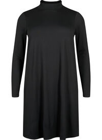 FLASH - Long sleeve dress with turtleneck