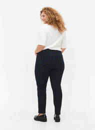 Slim fit Emily jeans with normal waist, Unwashed, Model