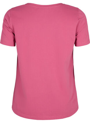 Zizzifashion Solid-coloured basic cotton T-shirt, Malaga, Packshot image number 1