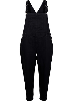 Zizzifashion Denim dungarees, Black, Packshot image number 0