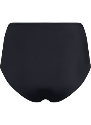 Zizzifashion Bikini bottoms with high waist, Black, Packshot image number 1