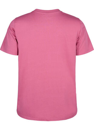 Zizzifashion Basic cotton T-shirt with round neck, Malaga, Packshot image number 1