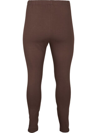 Zizzifashion Cotton leggings with lining, Chocolate Martini, Packshot image number 1