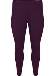 Basic leggings in viscose, Potent Purple, Packshot